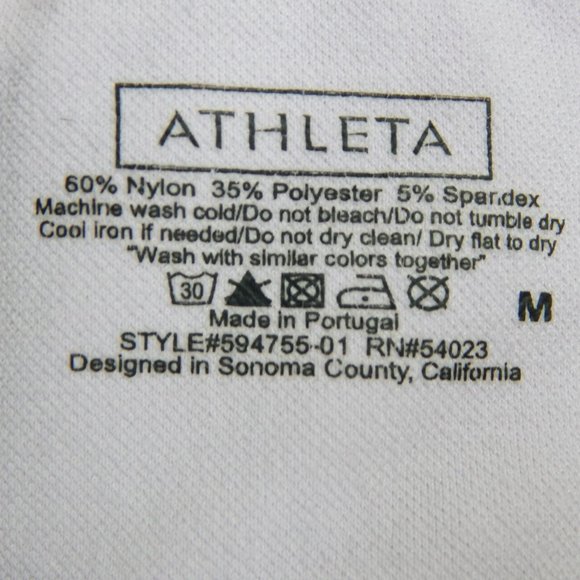 Athleta Active Tank Top Size M Purple Women's Cross Back Built In Bra - Picture 4 of 11